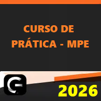 CURSO DE PRÁTICA PARA MINISTÉRIO PÚBLICO ESTADUAL – MPE (2ª FASE – PROVAS DISCURSIVAS) G7 JURÍDICO 2026