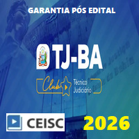 TJ BA CLUB (TÉCNICO JUDICIÁRIO - ESCREVENTE DE CARTÓRIO) GARANTIA PÓS EDITAL 2026