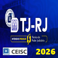 TJ RJ (TÉCNICO DE ATIVIDADE JUDICIÁRIA ÁREA ESPECIALIDADE - INTENSIVO PREMIUM) PÓS EDITAL 2026