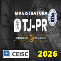 TJ PR (MAGISTRATURA ESTADUAL DO PARANÁ - JUIZ DE DIREITO) INTENSIVO PRO - PÓS EDITAL 2026