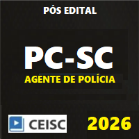 PC SC (AGENTE DE POLÍCIA CIVIL DE SANTA CATARINA) GARANTIA PÓS EDITAL 2026