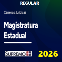 MAGISTRATURA ESTADUAL (JUIZ DE DIREITO) REGULAR 2026