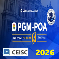 PGM POA - INTENSIVO PREMIUM (ANALISTA DA PGM DE PORTO ALEGRE - ÁREA JURÍDICA) GARANTIA PÓS EDITAL 2026