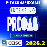 OAB 1ª FASE 48º EXAME (INTENSIVO PRO) 2026.2