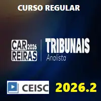 Curso de Tribunais para concursos públicos e OAB com foco em analista judiciário.