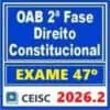 Imagem relacionada ao exame de Direito Constitucional da 2ª fase da OAB 47º.
