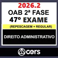 Curso preparatório para OAB e concursos públicos, Direito Administrativo, 2026.