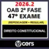 Preparação para OAB 2ª fase 47º exame de Direito Constitucional.